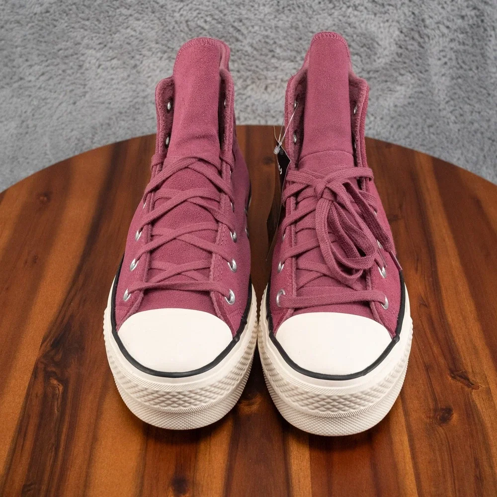 Size 9 - Converse Chuck Taylor All Star Platform Shadowberry Suede Pink